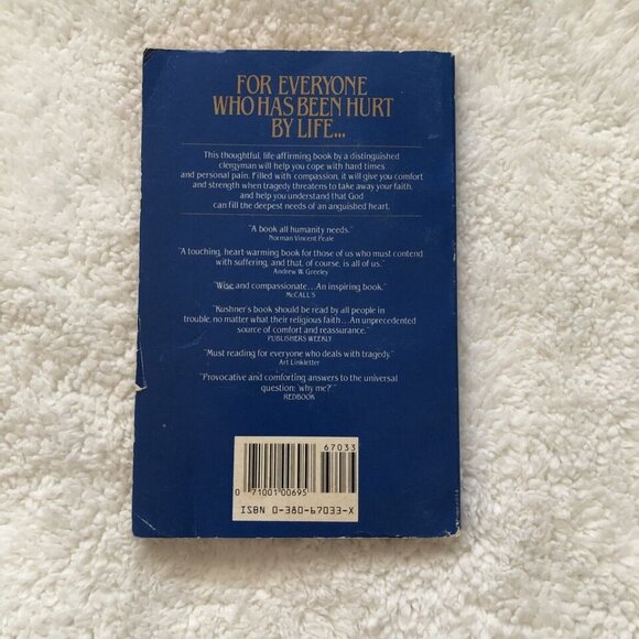 When Bad Things Happen to Good People by Harold S. Kushner 1983 Paperback - Picture 2 of 9